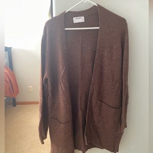 Old Navy Size L Brown Cardigan